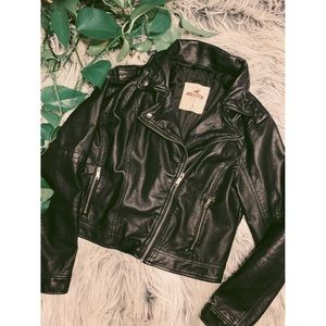 Hollister Vegan Leather Jacket